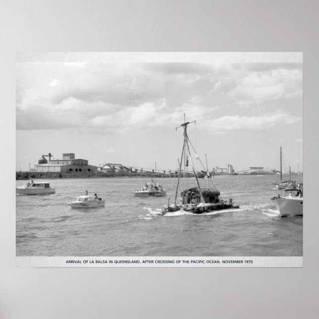 Redigerbara 70-tal Australien Vintage resor Poster (Framsidan)