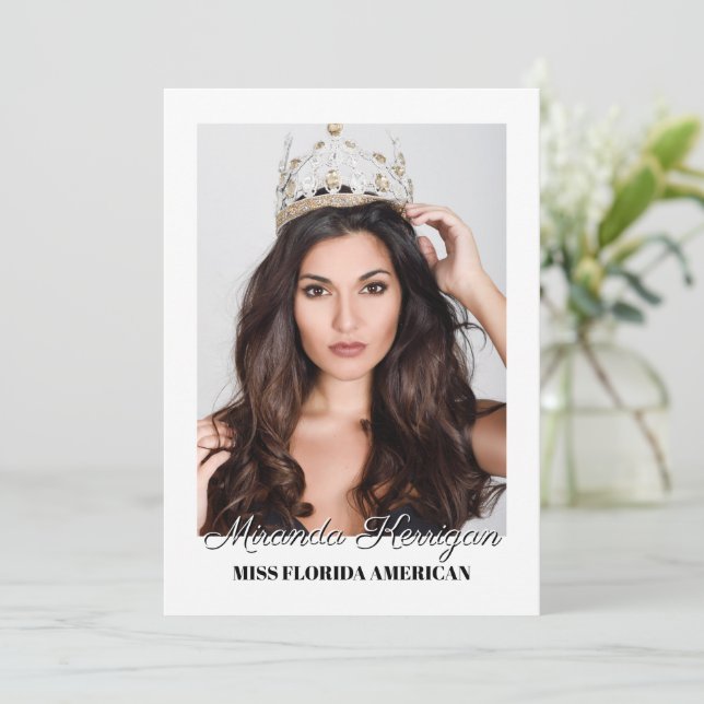 Redigerbara autografkortsutskrifter - ljusbakgrund inbjudningar (Stående Fram)