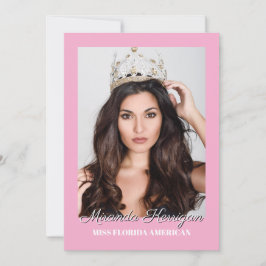 Redigerbara autografkortsutskrifter - ljusbakgrund inbjudningar