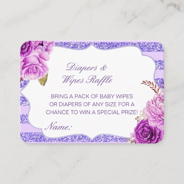 Redigerbara blöjor, omklädda babyskor tilläggskort (Framsida)