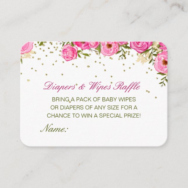 Redigerbara blöjor, omklädda babyskor tilläggskort (Framsida)