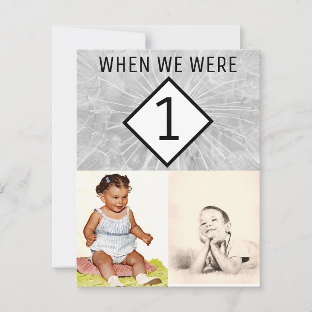 Redigerbara Bordsnummer när vi var yngre (Framsida)