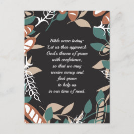 Redigerbara citattecken med bröd mönster vykort