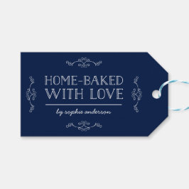 Redigerbara Färg blommor med Kärlek som baksida Presentetikett