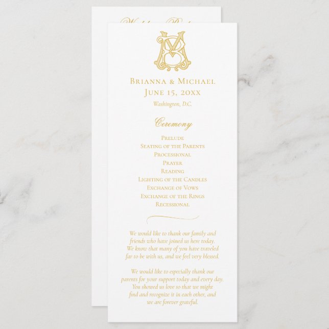 REDIGERBARA FÄRGER MB Monogram BM Monogram Program (Fram/baksida)