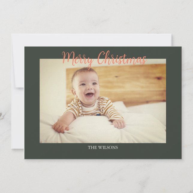 Redigerbara julkort för fotoskript (Framsida)