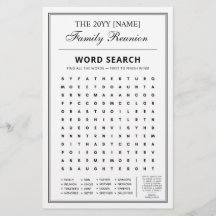 Redigerbara spel i Party, Ord-spel för familjeåter