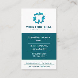 Redigerbart dentalt Affärskort Visitkort