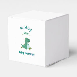 Redigerbart Dinosaur Pojke Shower Hating Soon Presentaskar