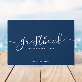 Redigerbart Färg-calligrafi - hem eller uthyrning Gästböcker