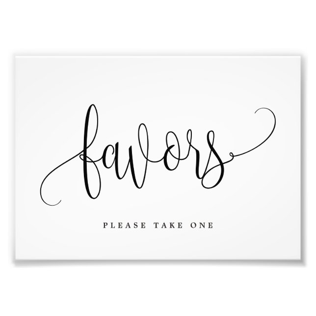 Redigerbart FÄRG och STORLEK favoritsignering LCC Fototryck (Framsidan)