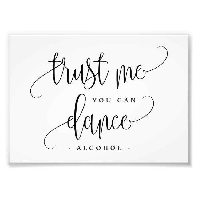 Redigerbart FÄRG och STORLEKA Bröllop Pub-signatur Fototryck (Framsidan)