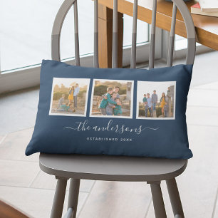 Redigerbart färgnamn kalligrafi fotokollage lumbarkudde