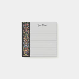 Redigerbart gotiskt belyst medeltida lutning post-it block