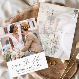 Redigerbart handsskrivet vitt Spara datumfoto Vykort