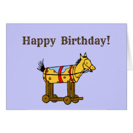 Redigerbart Leksak-kort för Grattis på födelsedage Hälsningskort