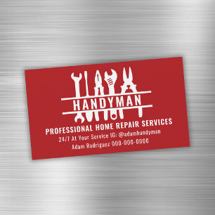 Redigerbart Magnetic Card-kort för Färg Handyman