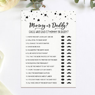 Redigerbart Mamma- eller babyvykort Inbjudningar