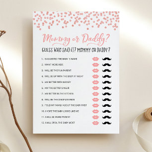 Redigerbart Mamma- eller babyvykort Inbjudningar