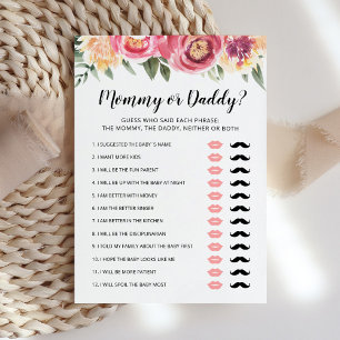 Redigerbart Mamma- eller babyvykort Inbjudningar
