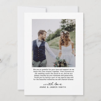 Redigerbart meddelande för fotokollage i modernt h