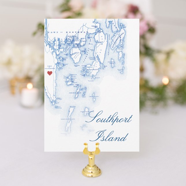 Redigerbart Southport Maine Bröllop Bord Namn-kort Inbjudningar (Southport Maine Wedding Table Name Reception Table Number for a Newagen Seaside Inn Wedding )