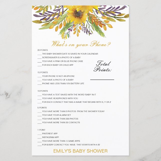 Redigerbart spel för Mobila babyskor (Framsida)