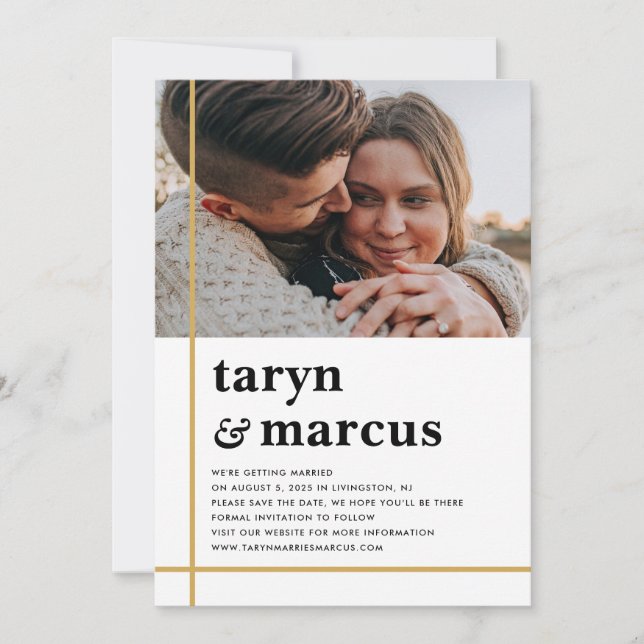 Redigerbart Väg-Färg som korsar sparar datumkortet Julkort (Framsida)