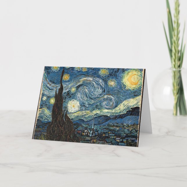 redigering av vangoghjärns stjärnmörker kort (Framsida)