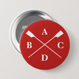 Reding cross oars monogram red knapp