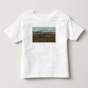 Redlands CA - berg & fruktträdgårdplats Tee Shirt