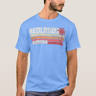 Redlands California CA Vintage 70s, 80s Gift Beach T Shirt