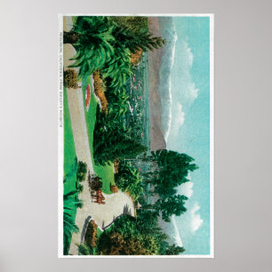 Redlands dal och fruktträdgårdar från Smileys Poster