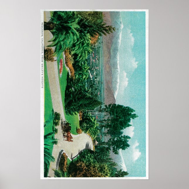 Redlands dal och fruktträdgårdar från Smileys Poster (Framsidan)