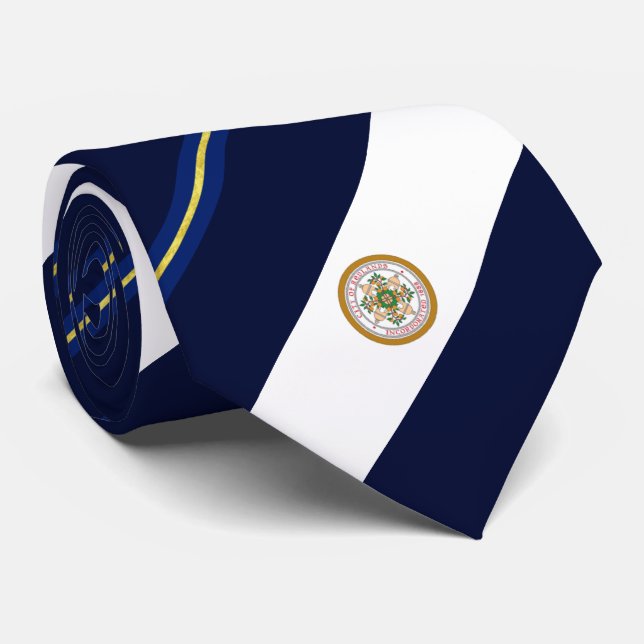 Redlands (Kalifornien) flagga Neck Tie Slips (Rullad)