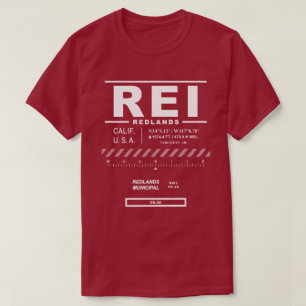 Redlands kommun Airport REI T-Shirt
