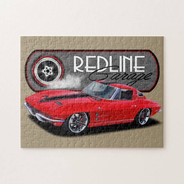 Redline Garage Stingray Pussel (Horisontell)