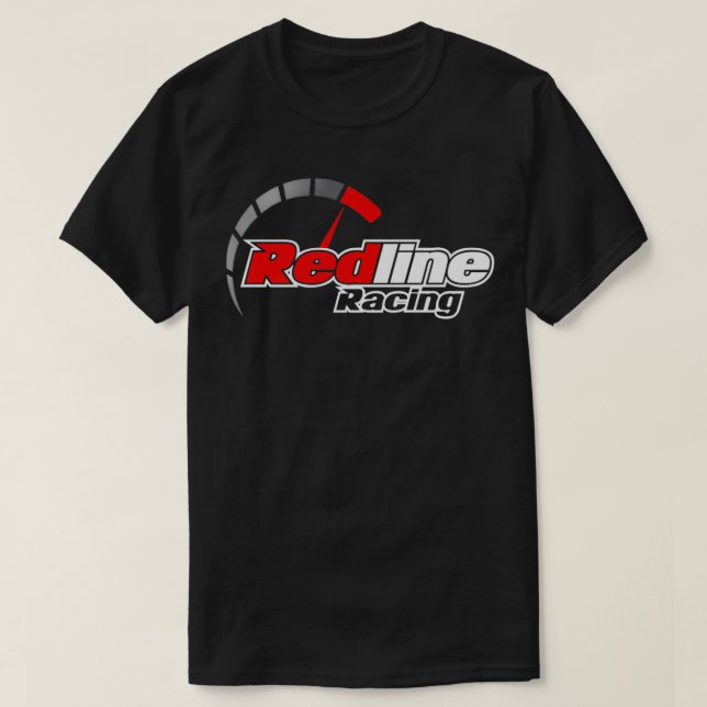 Redline Tävla Gear Oil T Shirt (Design framsida)