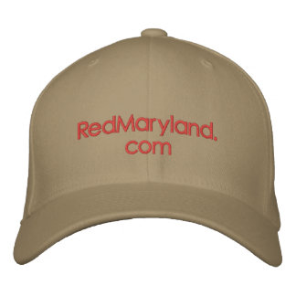 RedMaryland.com Baseball Cap Broderad Keps