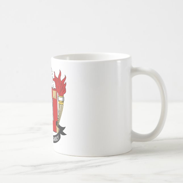 Redmond familjvapensköld kaffemugg (Höger)