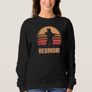 Redmond Oregon Vintage Bear eller Retro Distress 8 T Shirt
