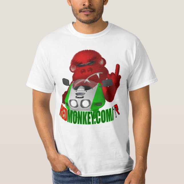 Redmonkey skjorta 2 tee (Framsida)