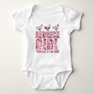 Rednacken Girl Rosa Camouflage 3 Ankor T-shirt