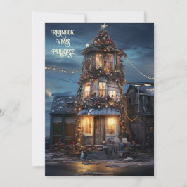 Rednacken Julafton Paradise Julkort