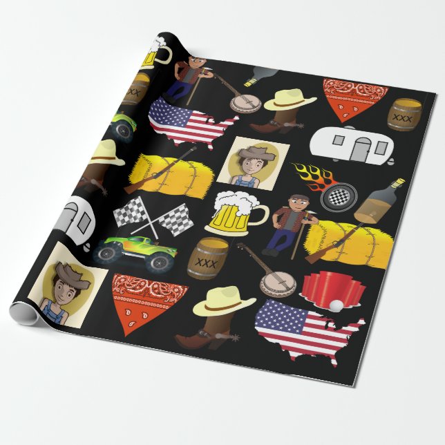 Rednacks Birthday Presentpapper (Utrullad)