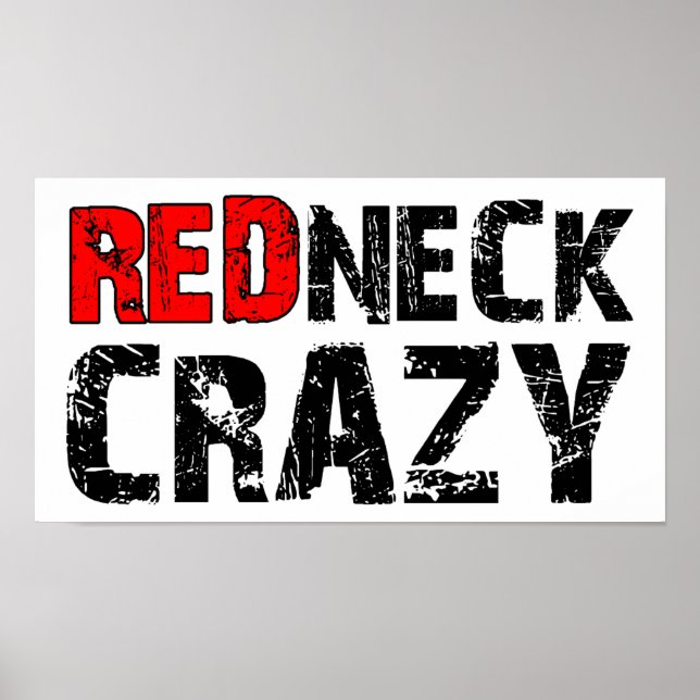 Rednacks Crazy Funny Poster (Framsidan)