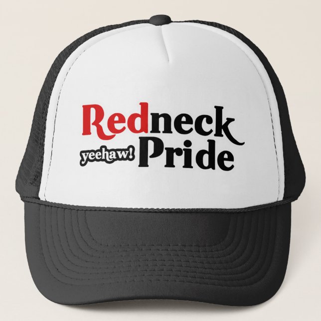 Rednacks Pride Yeehaw Parody Truckerkeps (Framsida)