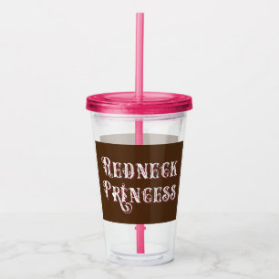Rednacks Princess Finare Text Take Away Mugg