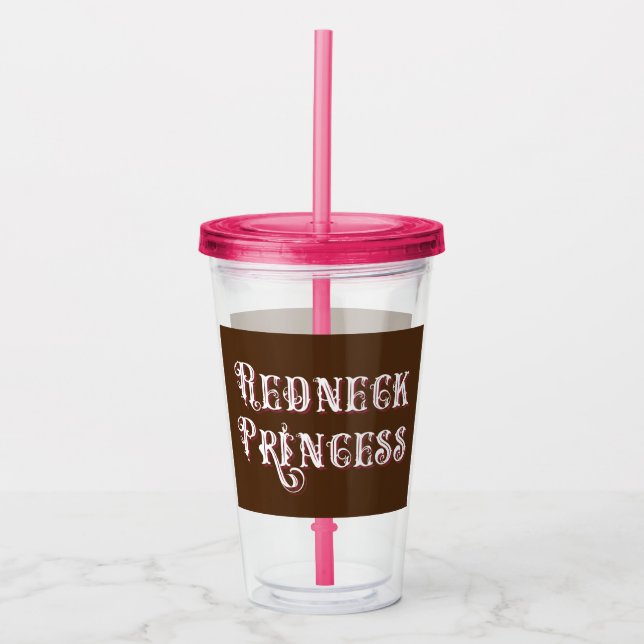 Rednacks Princess Finare Text Take Away Mugg (Framsida)