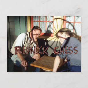 Rednackschess Vykort